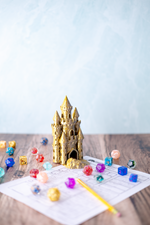 Sand Castle Dice Tower w/Tray