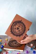 Dragon Circle - Vegan Leather D&D Campaign Journal