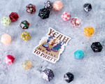 Yeah, We Like To Party Tabletop Sticker - 2.5