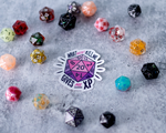 What Doesn't Kill You Gives You XP Dice Sticker - 2.5