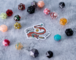 When the DM Smiles It's Already Too Late Dragon Sticker - 3