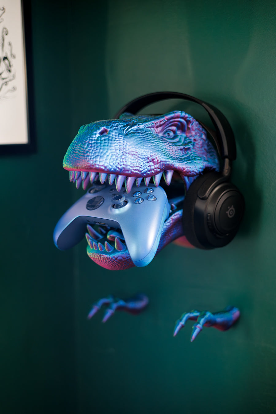 T-Rex Headset And Controller Wall Mount