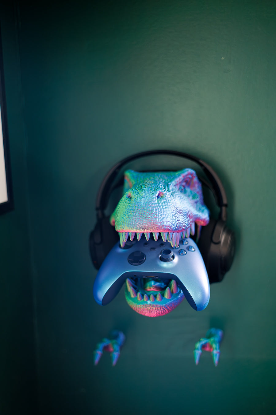 T-Rex Headset And Controller Wall Mount