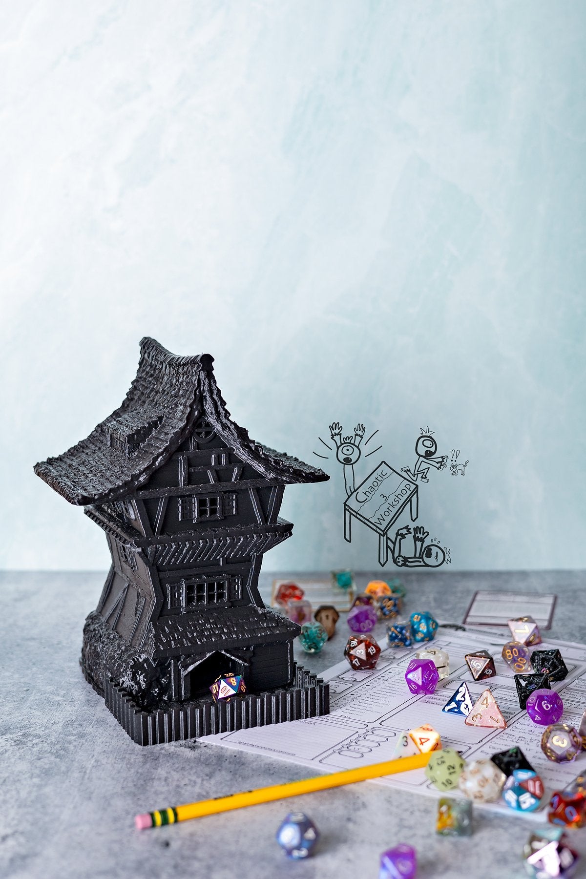 Rogue Dice Tower w/ Tray