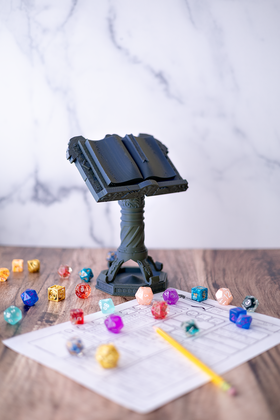 Wizard's Magic Tome Dice Tower