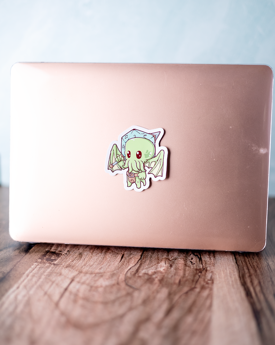 Chibithulu Monster Sticker - 2.5"